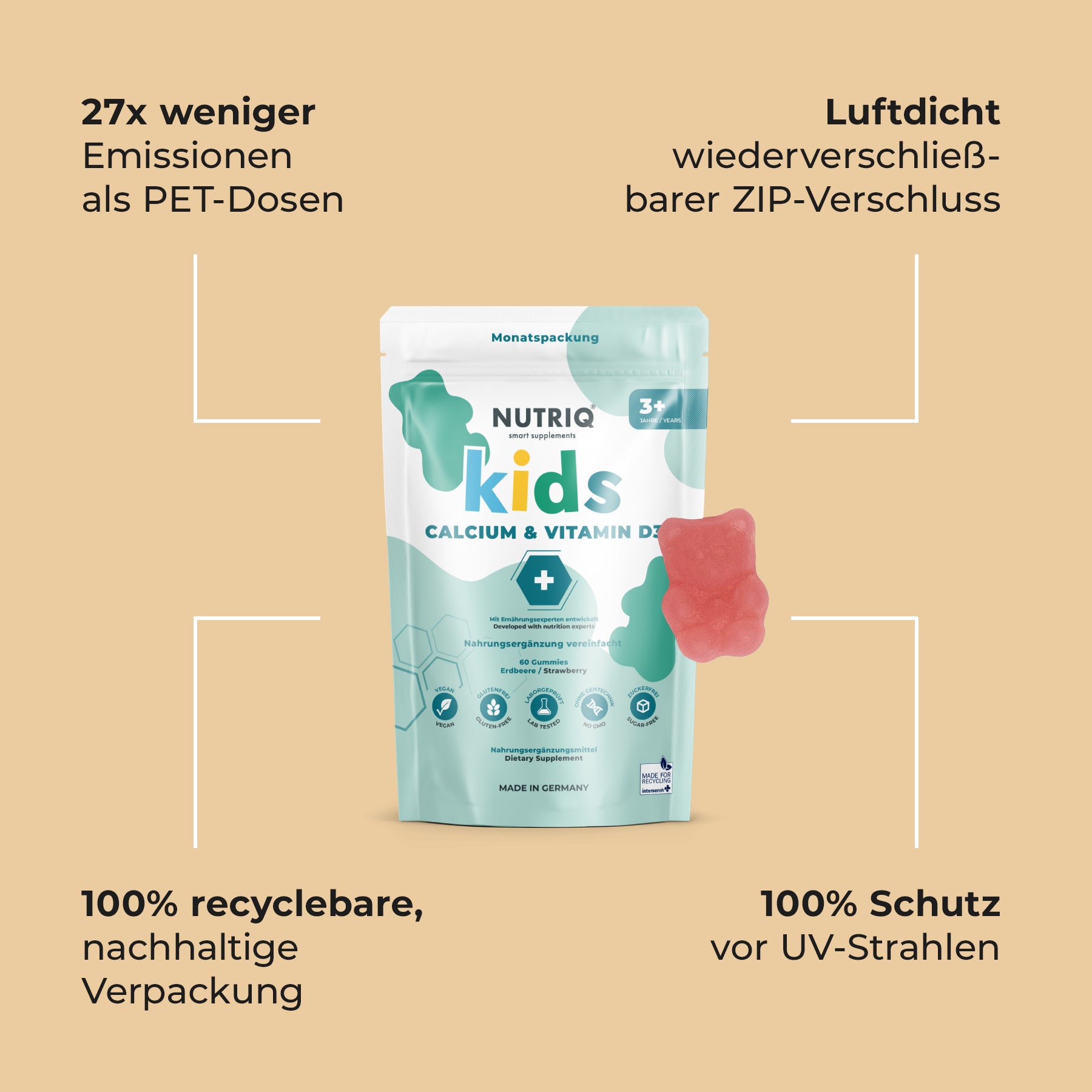 Kids Calcium & Vitamin D3