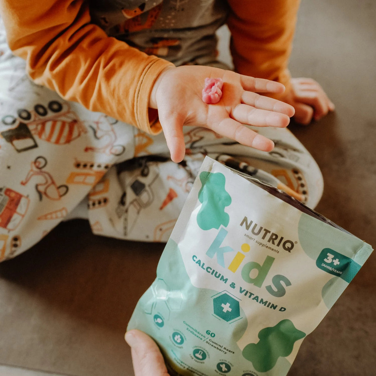 NUTRIQ Kids Complete Set: Kinder Vitamine für Immunsystem, Konzentration, Knochen und Wachstum, Produktbild 13