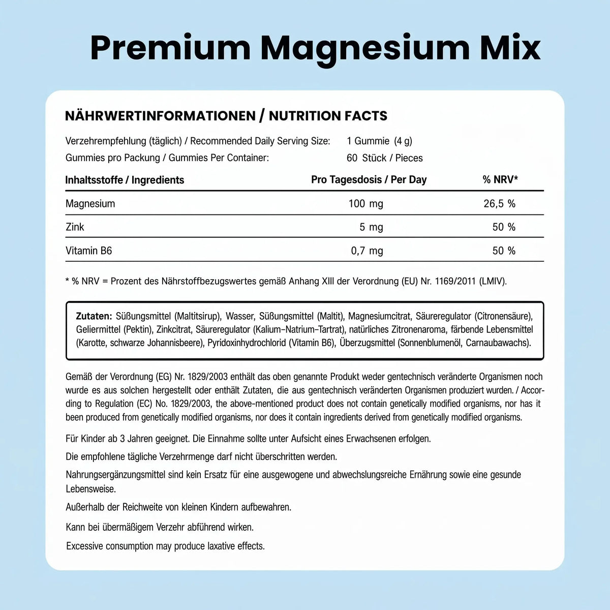 NUTRIQ Kids Balance Magnesium Gummies für besseren Schlaf und innere Ruhe bei Kindern, Produktbild 4