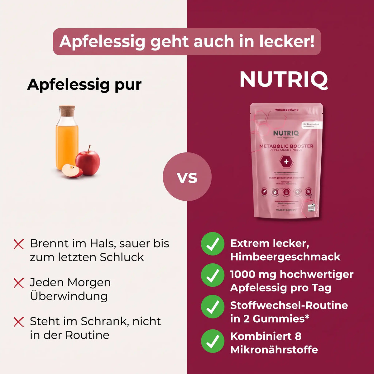 Apple Cider - For the metabolism