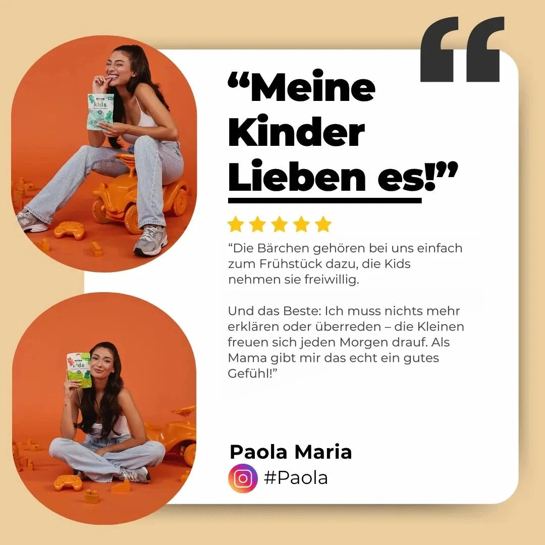 NUTRIQ Kids Complete Set: Kinder Vitamine für Immunsystem, Konzentration, Knochen und Wachstum, Produktbild 7