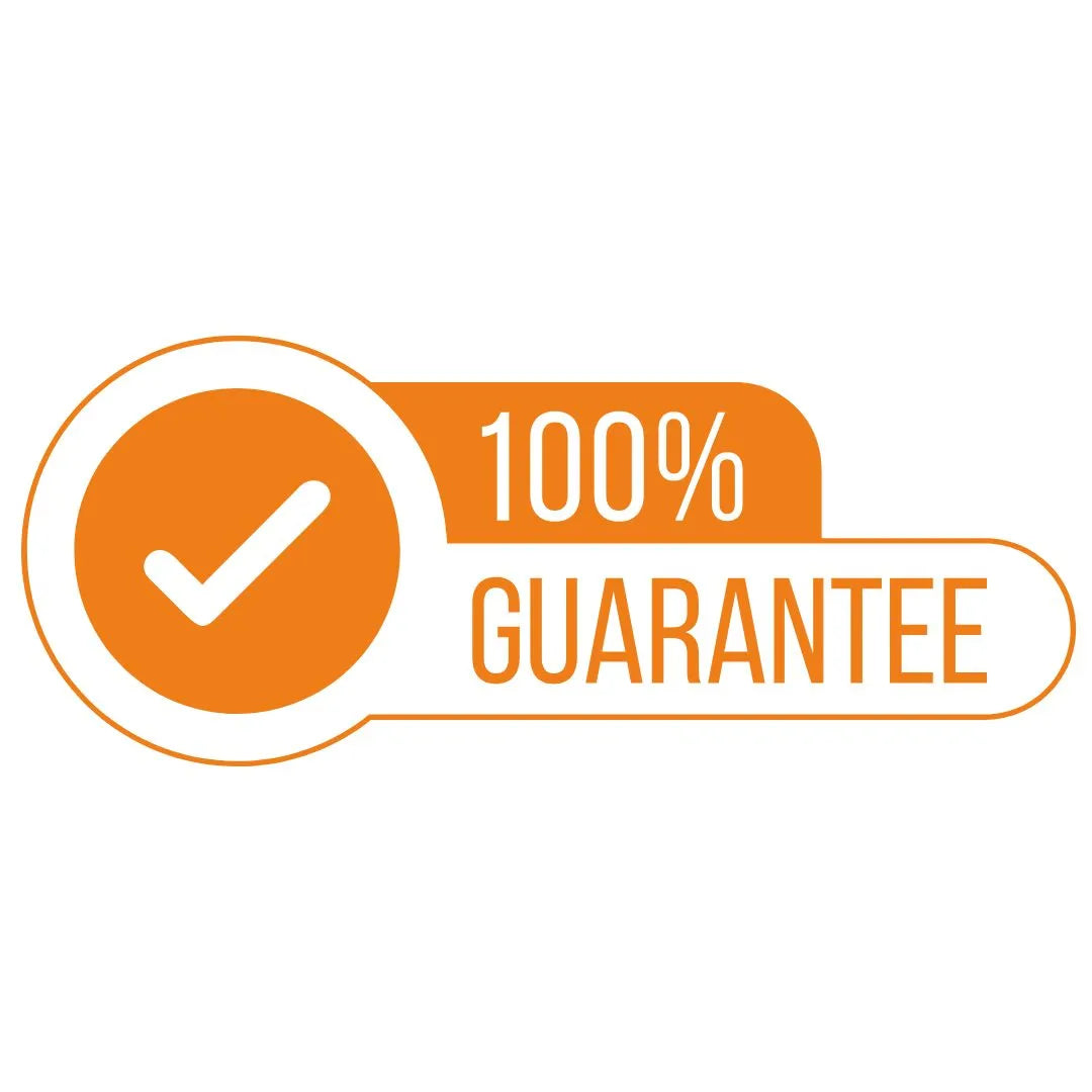 100% Zufrieden oder Geld-zurück