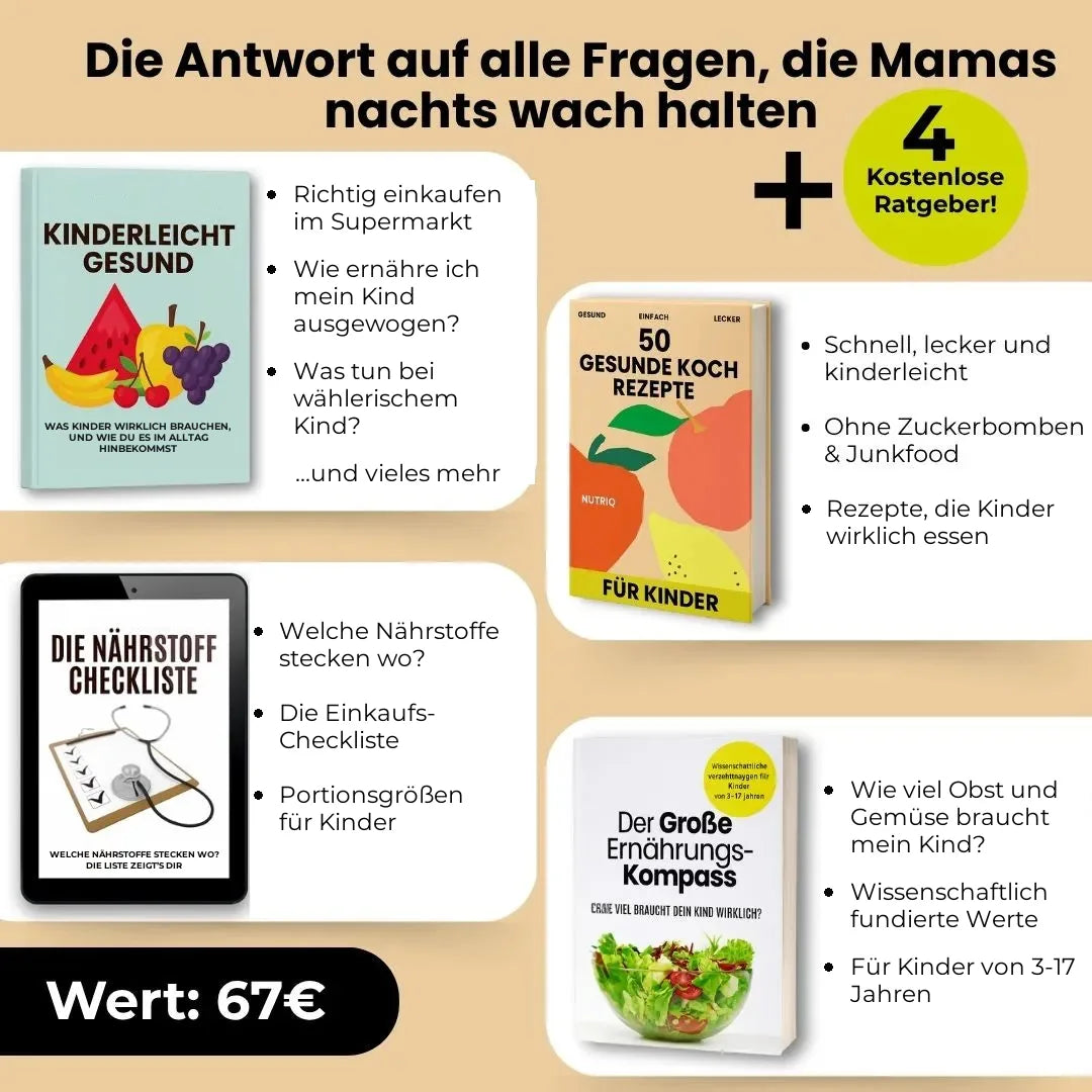NUTRIQ Kids Multivitamin & Omega-3 Gummies für Konzentration, Immunsystem und Wachstum bei Kindern, Produktbild 8