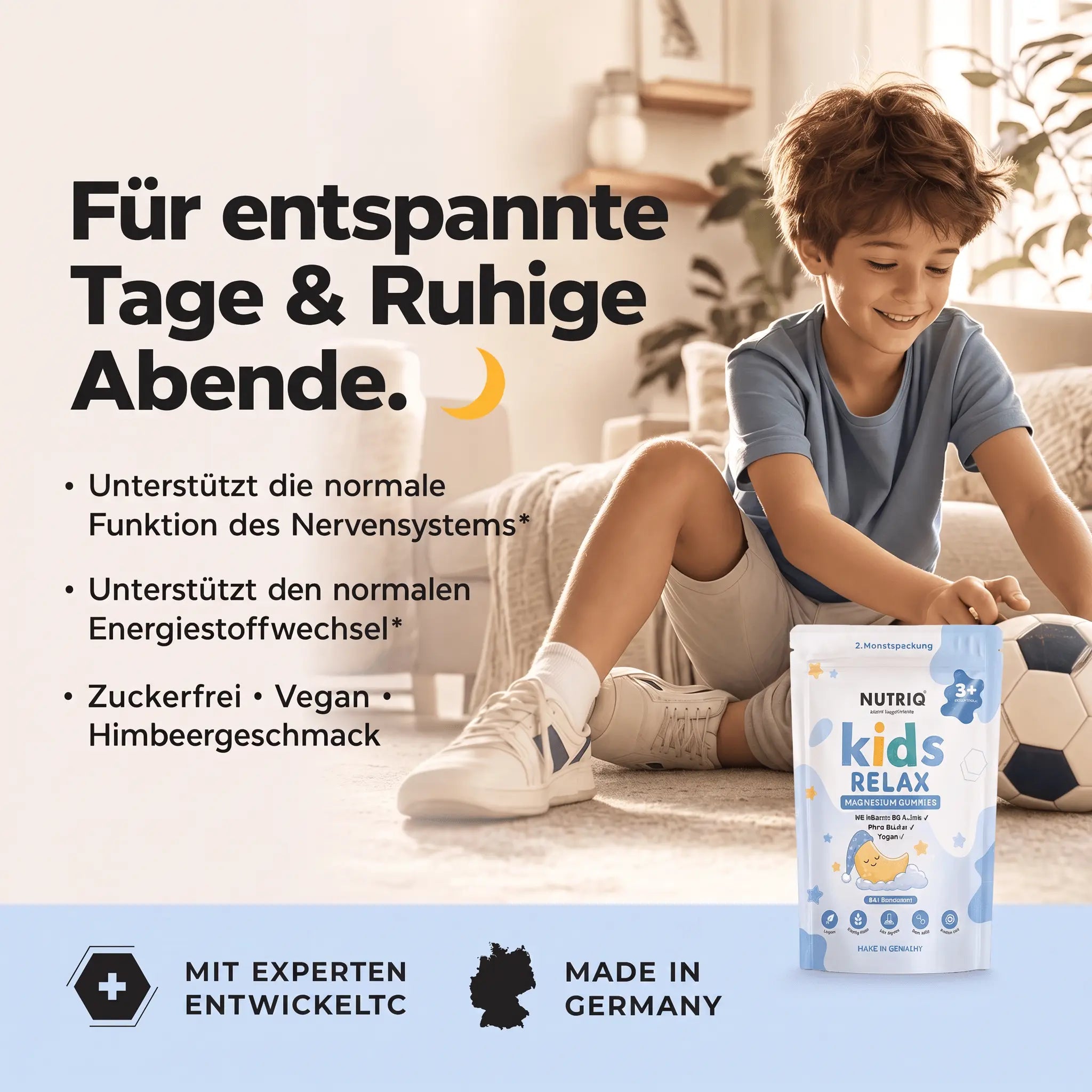 Kids Relax - Premium Magnesium Gummies