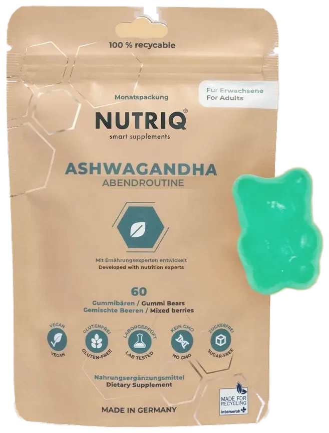 NUTRIQ Ashwagandha Beutel