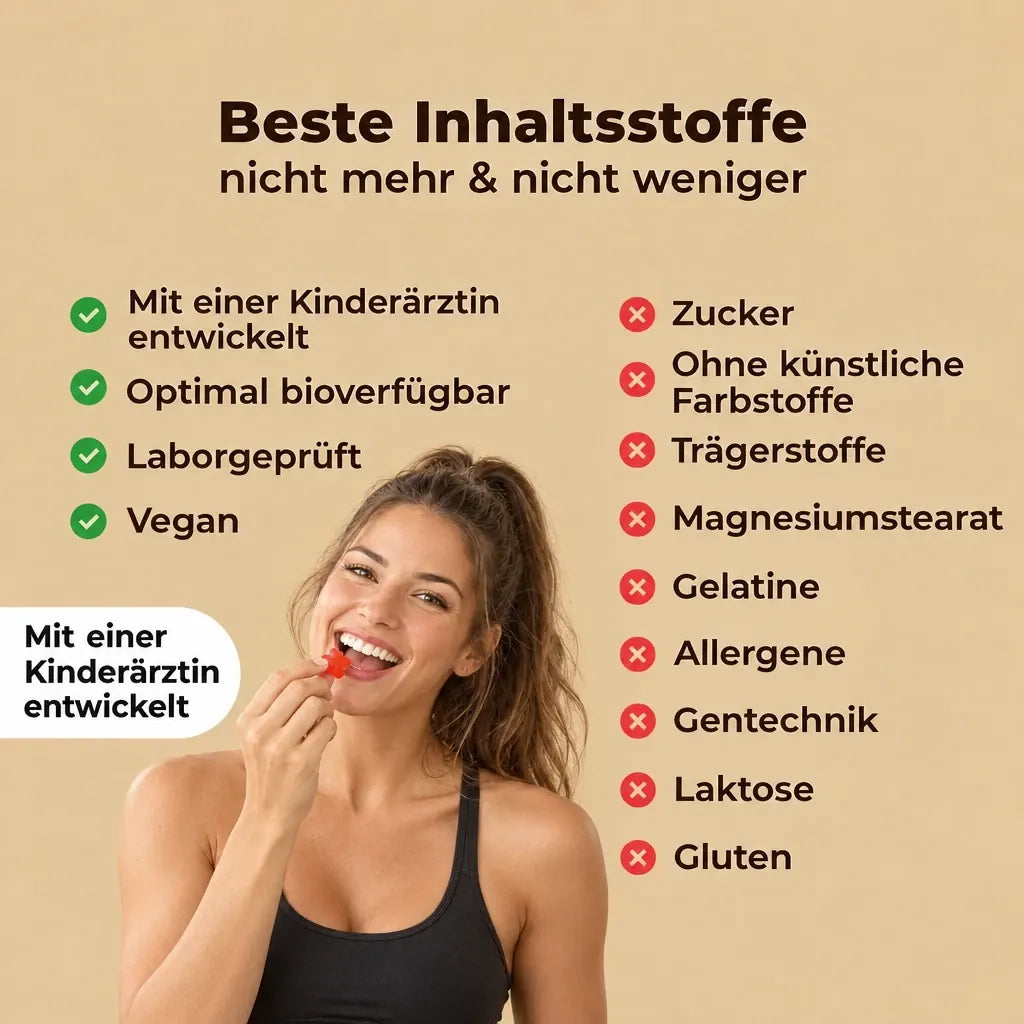 Beste Inhaltsstoffe: nicht mehr und nicht weniger